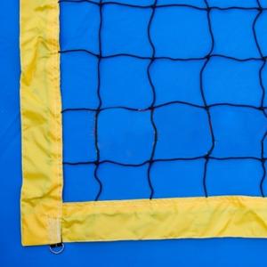 Купить Сетка для пляжного волейбола, обшитая с 4-х сторон, Д 2,2 мм в Няндоме 