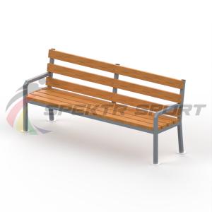 Купить Уличная скамейка со спинкой Дача в Няндоме 